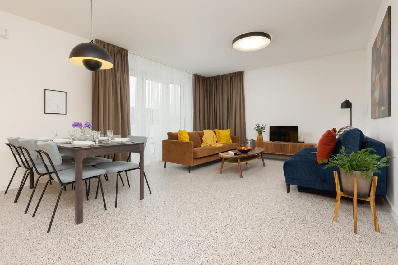 Trendy & Spacious 3-Room Apartament Warsaw Wilanow By Noclegi Renters Екстер'єр фото